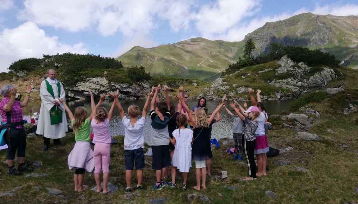 Abschlussgottesdienst am Krummschnabelsee